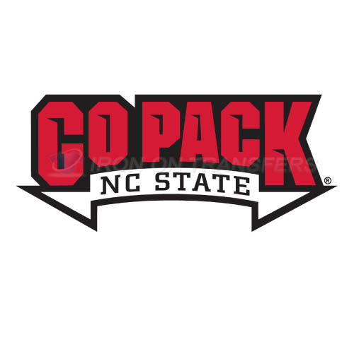 North Carolina State Wolfpack Logo T-shirts Iron On Transfers N5 - Click Image to Close